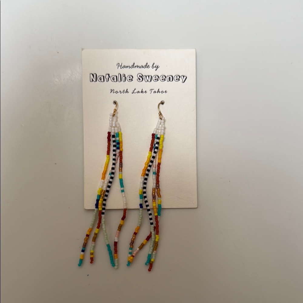 Multicolor Beaded Earrings